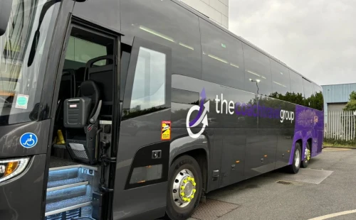 Coach travel group coach